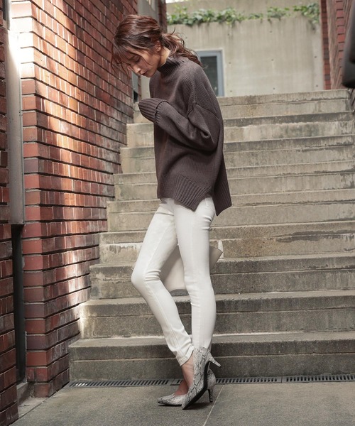 ストレッチフィットカラースキニーパンツ