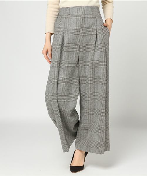 RIVE DROITE（リヴドロワ）の「サキソニーグレンチェックワイドパンツ（その他パンツ・レディース・ブラック/レッド/イエロー・FREE）」の14枚目の写真