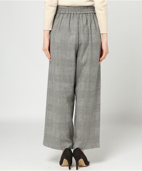 RIVE DROITE（リヴドロワ）の「サキソニーグレンチェックワイドパンツ（その他パンツ・レディース・ブラック/レッド/イエロー・FREE）」の10枚目の写真