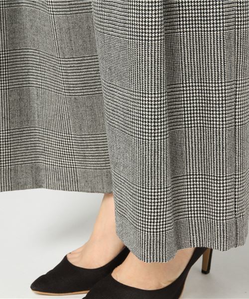 RIVE DROITE（リヴドロワ）の「サキソニーグレンチェックワイドパンツ（その他パンツ・レディース・ブラック/レッド/イエロー・FREE）」の7枚目の写真