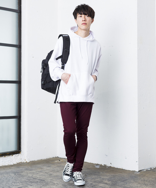 WEGO（ウィゴー）の「WEGO/ワンダーシェイプスキニーパンツ（チノパンツ・メンズ・ブラック/ベージュ/ワイン・SMALL/MEDIUM/LARGE）」の14枚目の写真