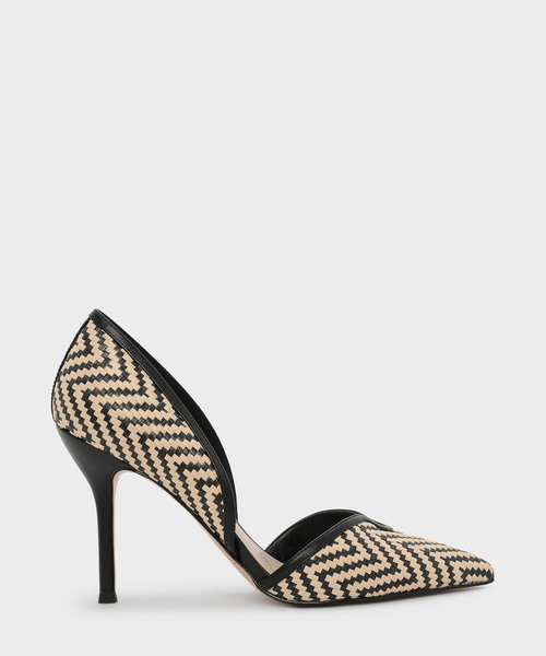 CHARLES & KEITH（チャールズ & キース）の「ポインテッドオルセースティレット / POINTED D'ORSAY STILETTOS（パンプス・レディース・ベージュ/ピンク/マスタード・22.5cm/23.5cm/23cm/24.5cm/25.5cm/25cm）」の2枚目の写真