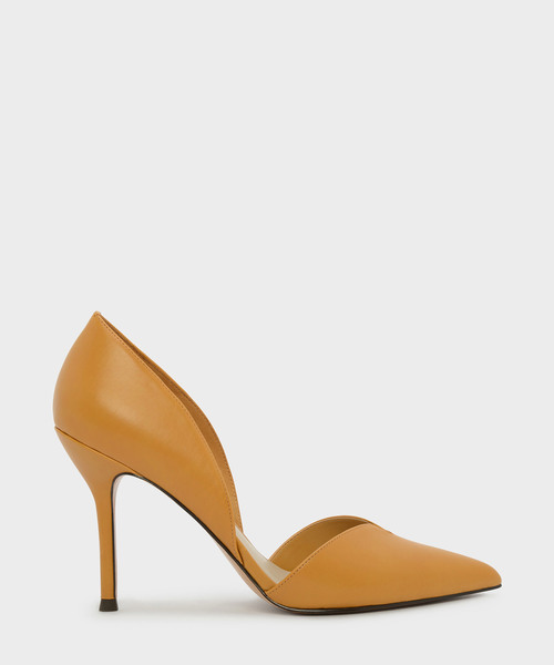CHARLES & KEITH（チャールズ & キース）の「ポインテッドオルセースティレット / POINTED D'ORSAY STILETTOS（パンプス・レディース・ベージュ/ピンク/マスタード・22.5cm/23.5cm/23cm/24.5cm/25.5cm/25cm）」の3枚目の写真