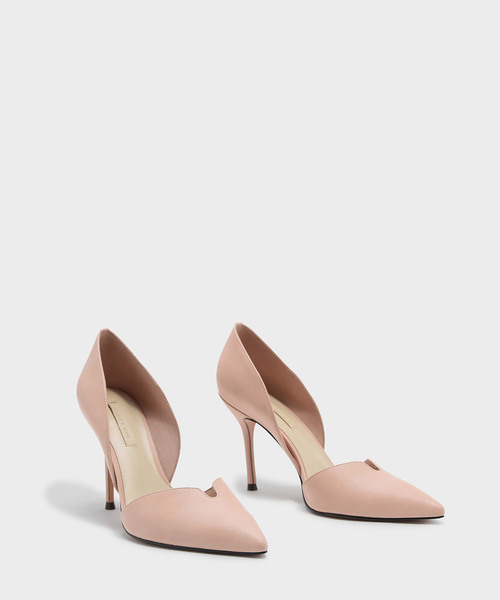 CHARLES & KEITH（チャールズ & キース）の「ポインテッドオルセースティレット / POINTED D'ORSAY STILETTOS（パンプス・レディース・ベージュ/ピンク/マスタード・22.5cm/23.5cm/23cm/24.5cm/25.5cm/25cm）」の10枚目の写真