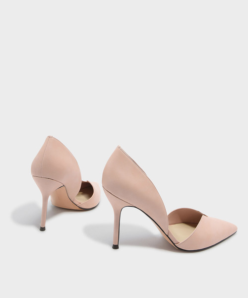 CHARLES & KEITH（チャールズ & キース）の「ポインテッドオルセースティレット / POINTED D'ORSAY STILETTOS（パンプス・レディース・ベージュ/ピンク/マスタード・22.5cm/23.5cm/23cm/24.5cm/25.5cm/25cm）」の11枚目の写真