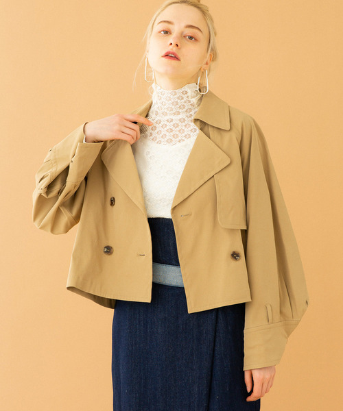 UNITED TOKYO（ユナイテッドトウキョウ）の「マルチウェイトレンチコート（トレンチコート・レディース・ネイビー/ベージュ・1）」の18枚目の写真