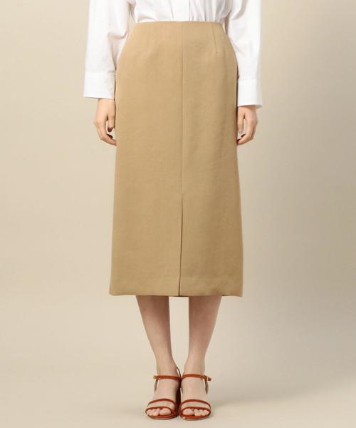 BEAUTY&YOUTH UNITED ARROWS(ビューティーアンドユースユナイテッドアローズ)の「BY スリットミドルタイトスカート -手洗い可能- o(スカート・レディース・ベージュ/ブラック/レッド・SMALL/MEDIUM)」の6枚目の写真