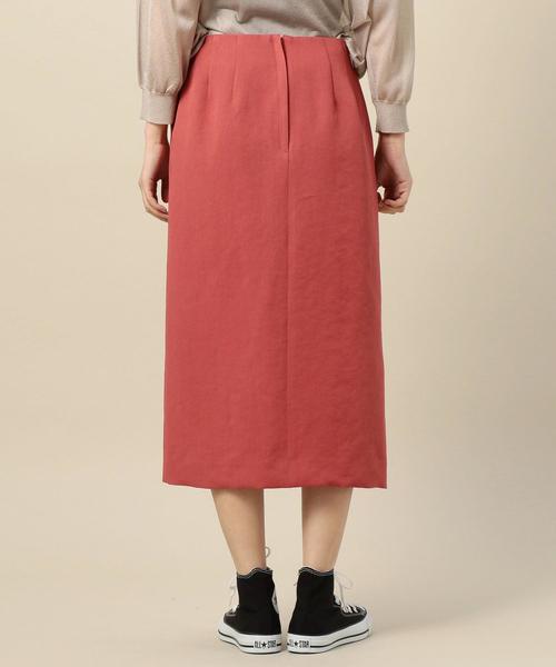 BEAUTY&YOUTH UNITED ARROWS(ビューティーアンドユースユナイテッドアローズ)の「BY スリットミドルタイトスカート -手洗い可能- o(スカート・レディース・ベージュ/ブラック/レッド・SMALL/MEDIUM)」の13枚目の写真