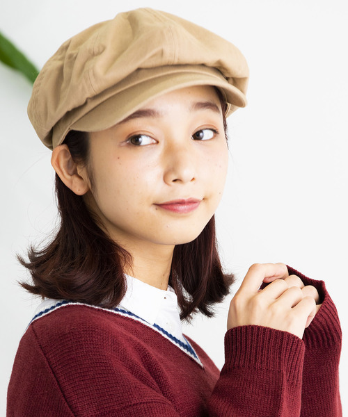 WEGO（ウィゴー）の「WEGO/ボリュームキャスケット（キャスケット・レディース・ブラック/ベージュ/その他1/ブラック系その他/その他2・FREE）」の4枚目の写真