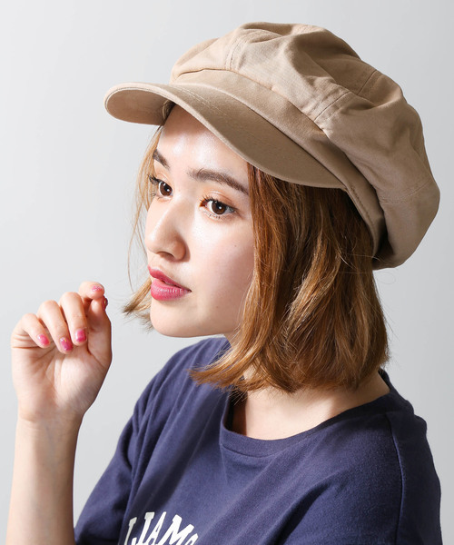 WEGO（ウィゴー）の「WEGO/ボリュームキャスケット（キャスケット・レディース・ブラック/ベージュ/その他1/ブラック系その他/その他2・FREE）」の10枚目の写真