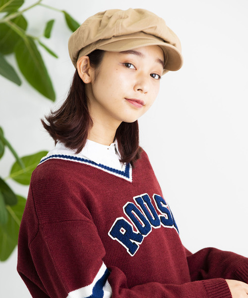 WEGO（ウィゴー）の「WEGO/ボリュームキャスケット（キャスケット・レディース・ブラック/ベージュ/その他1/ブラック系その他/その他2・FREE）」の21枚目の写真