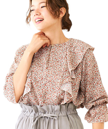flower | フラワーイングメドゥブラウス(シャツ/ブラウス)
