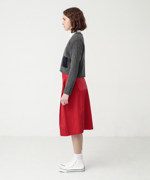 上級品 特価 THOM BROWNE リブ ニット L/S 袖切替