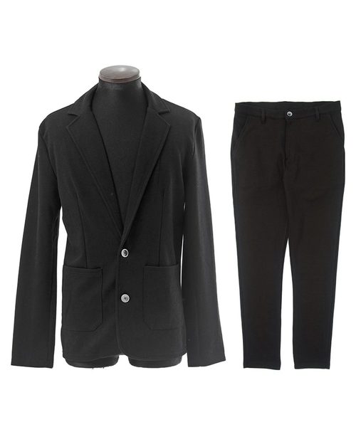 Vicci(ビッチ)の「『vicci/ヴィッチ』カルゼテーラードジャケット&パンツ【上下セットアップ】(セットアップ・メンズ・ブラック/チャコール/ネイビー/グレー・M/L/XL)」の10枚目の写真