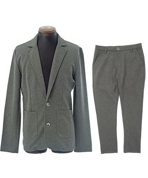Vicci(ビッチ)の「『vicci/ヴィッチ』カルゼテーラードジャケット&パンツ【上下セットアップ】(セットアップ・メンズ・ブラック/チャコール/ネイビー/グレー・M/L/XL)」の12枚目の写真