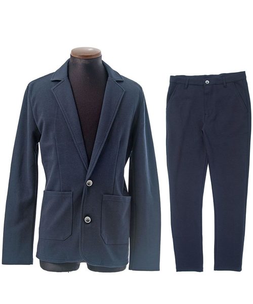 Vicci(ビッチ)の「『vicci/ヴィッチ』カルゼテーラードジャケット&パンツ【上下セットアップ】(セットアップ・メンズ・ブラック/チャコール/ネイビー/グレー・M/L/XL)」の8枚目の写真
