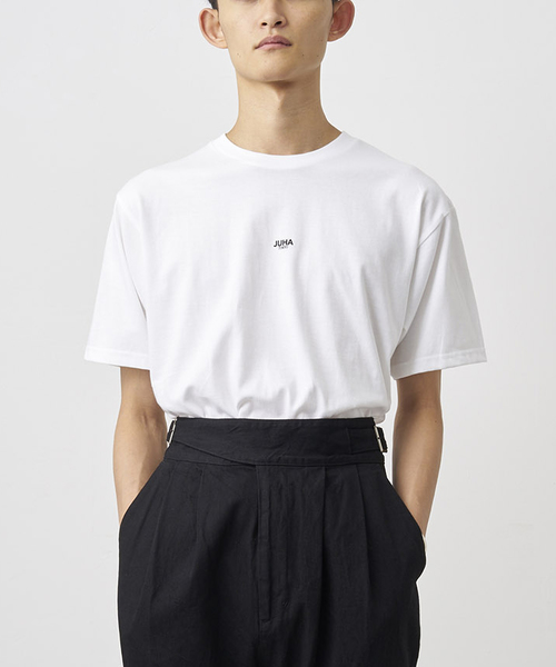 JUHA(ユハ)の「'PHILOSOPHY' PRINT T-SHIRT(Tシャツ/カットソー)」|ホワイト