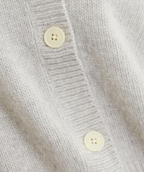 green label relaxing（グリーンレーベルリラクシング）の「FM テンジク ワイド カーディガン ◆（カーディガン/ボレロ・レディース・ライトグレー/ネイビー/ターコイズブルー・FREE）」の10枚目の写真