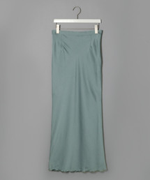 LOWRYS FARM | マットサテンロングスカート　814885(スカート)