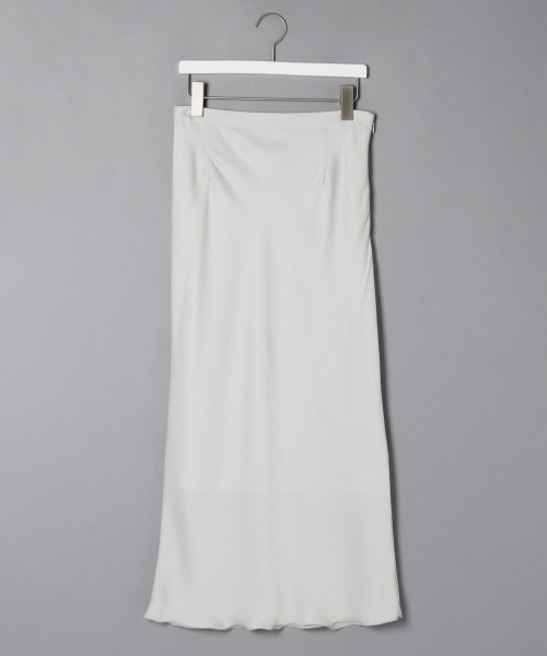 LOWRYS FARM(ローリーズファーム)の「マットサテンロングスカート 814885(スカート・レディース・ブラック/ネイビー/グレー・MEDIUM/LARGE)」の1枚目の写真