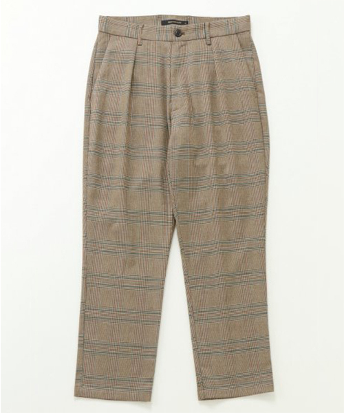 VENCEEXCHANGE（ヴァンスエクスチェンジ）の「グレンチェックパンツ（その他パンツ・メンズ・アッシュグレー/ブラウン・M/L）」の2枚目の写真