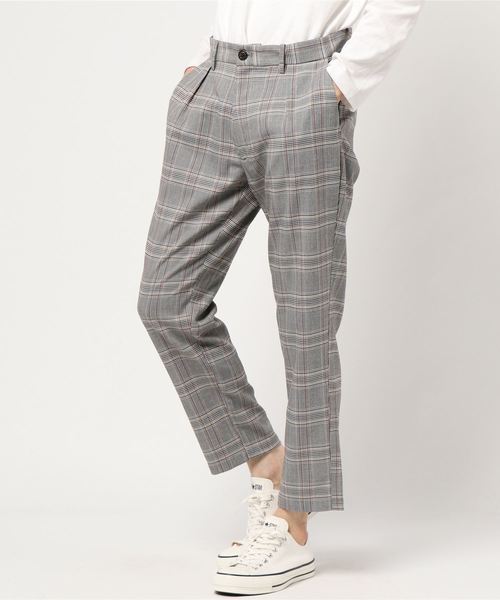 VENCEEXCHANGE（ヴァンスエクスチェンジ）の「グレンチェックパンツ（その他パンツ・メンズ・アッシュグレー/ブラウン・M/L）」の5枚目の写真
