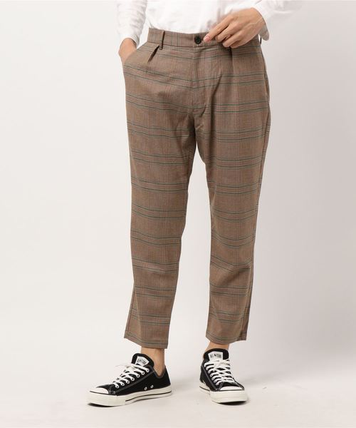 VENCEEXCHANGE（ヴァンスエクスチェンジ）の「グレンチェックパンツ（その他パンツ・メンズ・アッシュグレー/ブラウン・M/L）」の6枚目の写真