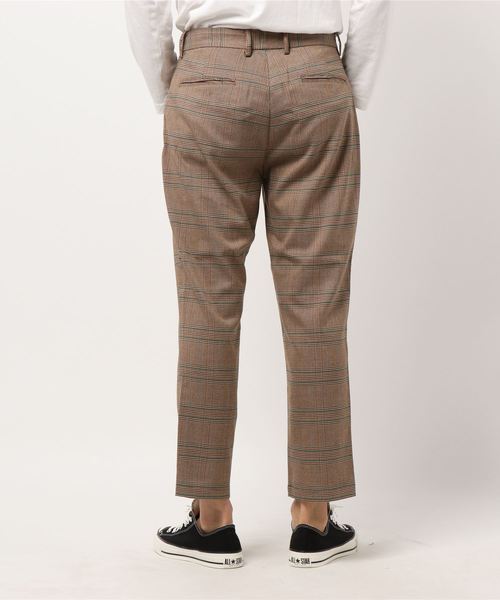 VENCEEXCHANGE（ヴァンスエクスチェンジ）の「グレンチェックパンツ（その他パンツ・メンズ・アッシュグレー/ブラウン・M/L）」の4枚目の写真