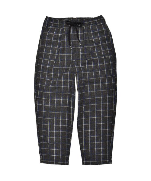 MinoriTY（マイノリティ）の「グレンチェックワイドパンツ/ウールタッチ（その他パンツ・メンズ・ベージュ/グレー・M/L）」の7枚目の写真