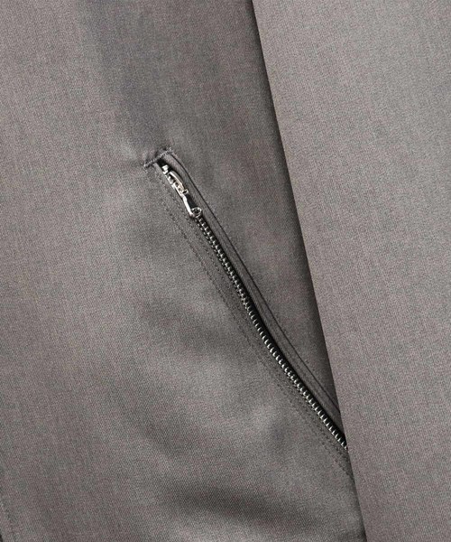 Confirm(コンファーム)の「Confirm / コンファーム カチオンリブブルゾン(MA-1・メンズ・ブラック/ベージュ/ネイビー/グレー・M/L)」の10枚目の写真