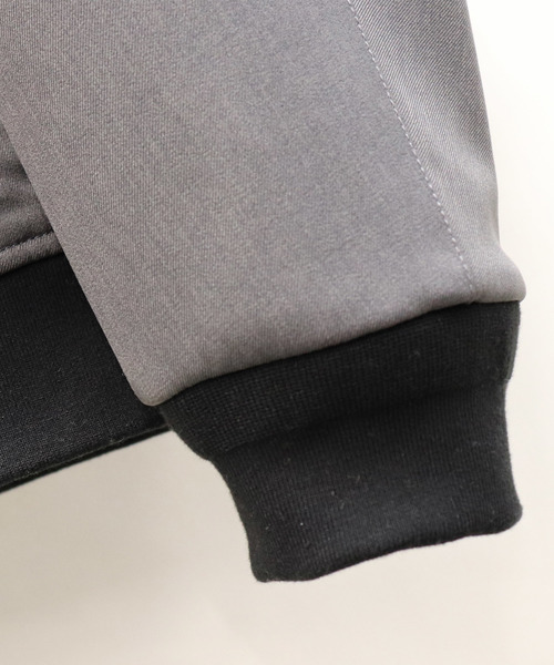 Confirm(コンファーム)の「Confirm / コンファーム カチオンリブブルゾン(MA-1・メンズ・ブラック/ベージュ/ネイビー/グレー・M/L)」の11枚目の写真