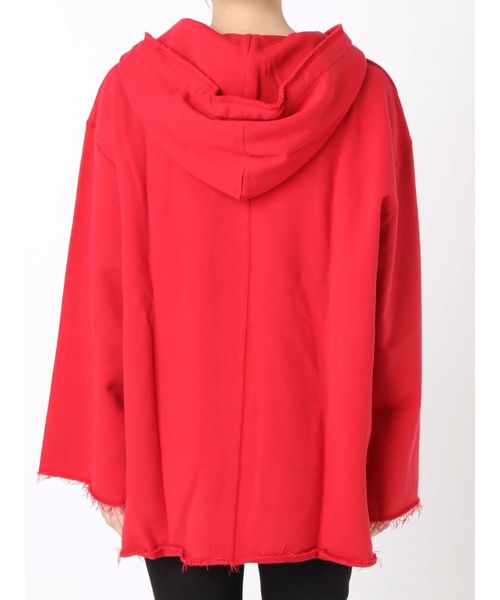 jouetie（ジュエティ）の「スリットBIGフーディー（パーカー・レディース・アイボリー/ブラック/レッド/ライトブルー・MEDIUM）」の8枚目の写真