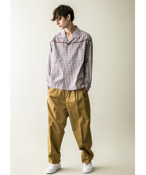 MONKEY TIME(モンキータイム)の「<monkey time> TARTAN CHECK WESTERN OPEN SHIRT/ウエスタンシャツ(シャツ/ブラウス・メンズ・ケリー/ピンク・M/XL/S/L)」の14枚目の写真