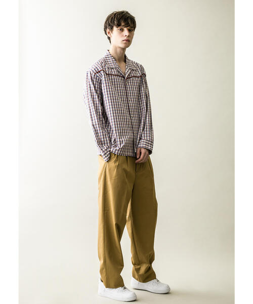MONKEY TIME(モンキータイム)の「<monkey time> TARTAN CHECK WESTERN OPEN SHIRT/ウエスタンシャツ(シャツ/ブラウス・メンズ・ケリー/ピンク・M/XL/S/L)」の15枚目の写真