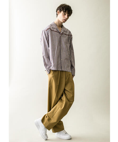 MONKEY TIME(モンキータイム)の「<monkey time> TARTAN CHECK WESTERN OPEN SHIRT/ウエスタンシャツ(シャツ/ブラウス・メンズ・ケリー/ピンク・M/XL/S/L)」の16枚目の写真