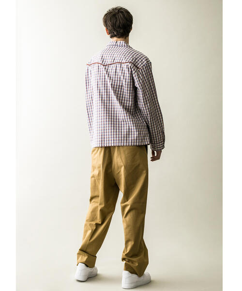 MONKEY TIME(モンキータイム)の「<monkey time> TARTAN CHECK WESTERN OPEN SHIRT/ウエスタンシャツ(シャツ/ブラウス・メンズ・ケリー/ピンク・M/XL/S/L)」の17枚目の写真
