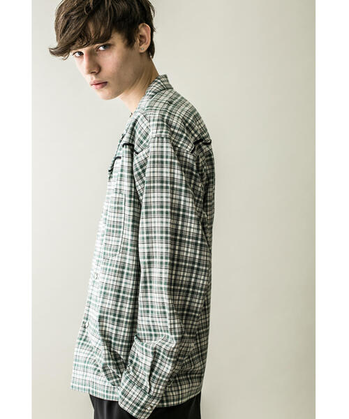 MONKEY TIME(モンキータイム)の「<monkey time> TARTAN CHECK WESTERN OPEN SHIRT/ウエスタンシャツ(シャツ/ブラウス・メンズ・ケリー/ピンク・M/XL/S/L)」の8枚目の写真