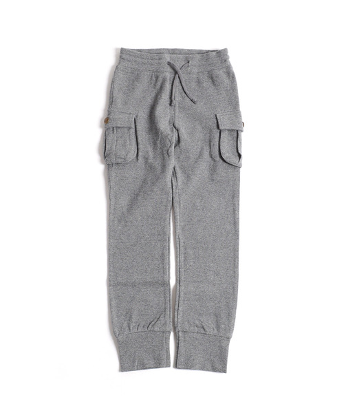 S&H（エスアンドエイチ）の「スリムフィット・ストレッチカーゴパンツ（その他パンツ・キッズ・チャコールグレー/ブラック/ダークグリーン/ネイビー/グレー/カーキ/ロイヤルブルー・90cm/130cm/140cm/150cm/160cm/80ｃｍ/95cm/100cm/120cm/110cm）」の4枚目の写真