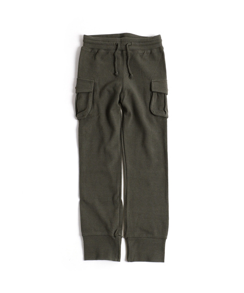 S&H（エスアンドエイチ）の「スリムフィット・ストレッチカーゴパンツ（その他パンツ・キッズ・チャコールグレー/ブラック/ダークグリーン/ネイビー/グレー/カーキ/ロイヤルブルー・90cm/130cm/140cm/150cm/160cm/80ｃｍ/95cm/100cm/120cm/110cm）」の3枚目の写真