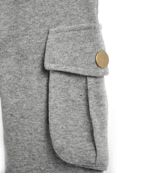 S&H（エスアンドエイチ）の「スリムフィット・ストレッチカーゴパンツ（その他パンツ・キッズ・チャコールグレー/ブラック/ダークグリーン/ネイビー/グレー/カーキ/ロイヤルブルー・90cm/130cm/140cm/150cm/160cm/80ｃｍ/95cm/100cm/120cm/110cm）」の13枚目の写真