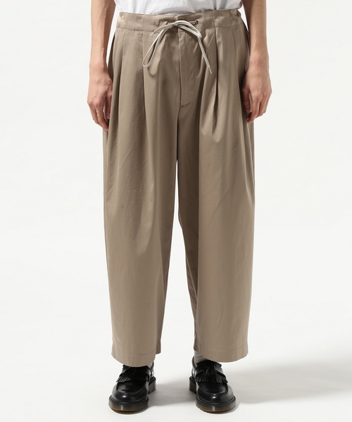 Journal Standard TRISECT(トライセクト)の「60/3 ギャバジン オーバーサイズ ツータック パンツ#(その他パンツ・メンズ・ベージュ・LARGE/MEDIUM/SMALL)」の5枚目の写真
