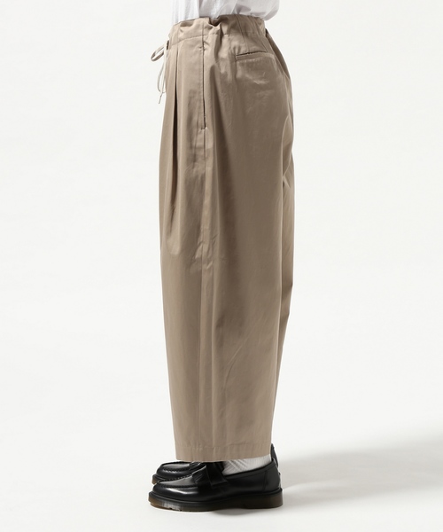 Journal Standard TRISECT(トライセクト)の「60/3 ギャバジン オーバーサイズ ツータック パンツ#(その他パンツ・メンズ・ベージュ・LARGE/MEDIUM/SMALL)」の6枚目の写真