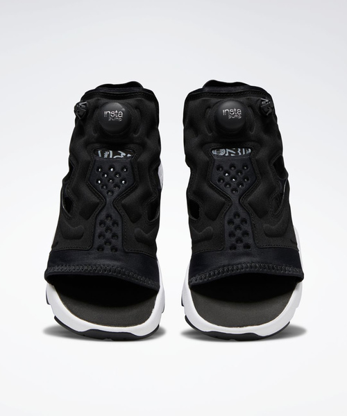 Reebok（リーボック）の「インスタポンプ フューリー サンダル / INSTAPUMP FURY SANDAL（サンダル・レディース・ブラック×ホワイト/ネイビー/グレー/ブルー系その他/オフホワイト・23.0cm/24.0cm/25.0cm/26.0cm/27.0cm/28.0cm）」の7枚目の写真