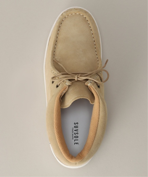 SUVSOLE(サブソル)の「SUVSOLE / サヴソル MOC PATH(スニーカー・メンズ・ブラック/ベージュ・90/80)」の7枚目の写真