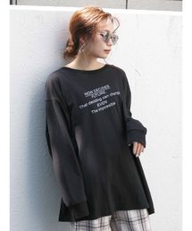 Ungrid | ロゴビッグロンTee(Tシャツ/カットソー)