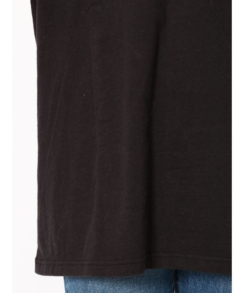 Ungrid（アングリッド）の「ロゴビッグロンTee（Tシャツ/カットソー・レディース・ブラック/パープル/オフホワイト・FREE）」の13枚目の写真