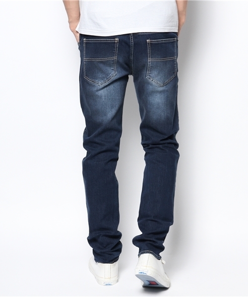 WEGO（ウィゴー）の「WEGO/スレンダーストレッチデニムパンツ（デニムパンツ・メンズ・ライトインディゴブルー/ブラック/ダークインディゴブルー・MEDIUM/LARGE）」の5枚目の写真