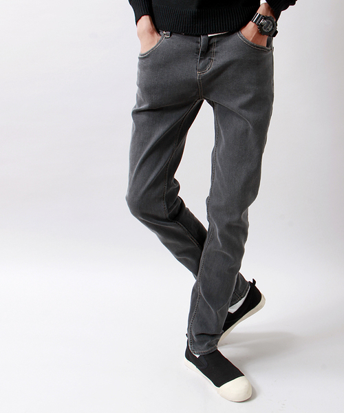 WEGO（ウィゴー）の「WEGO/スレンダーストレッチデニムパンツ（デニムパンツ・メンズ・ライトインディゴブルー/ブラック/ダークインディゴブルー・MEDIUM/LARGE）」の12枚目の写真