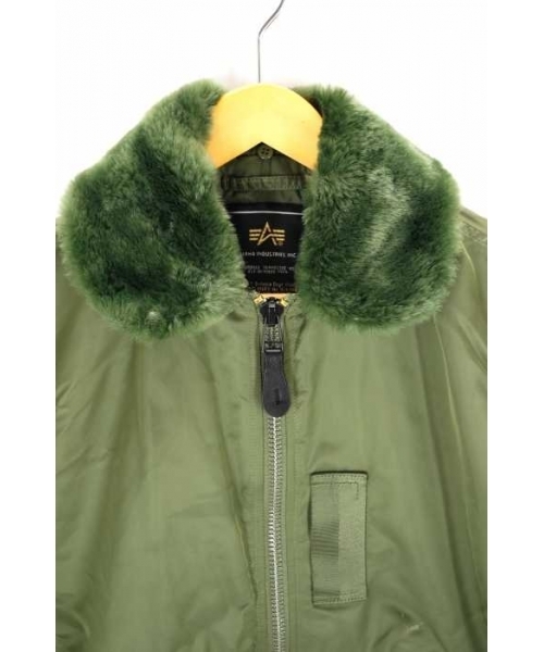 ブランド古着】B-15フライトジャケット MA-1（MA-1）｜Alpha