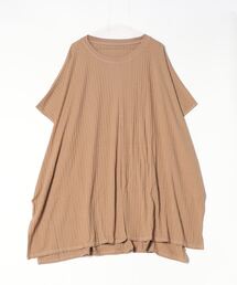 ワイドリブスリットチュニック